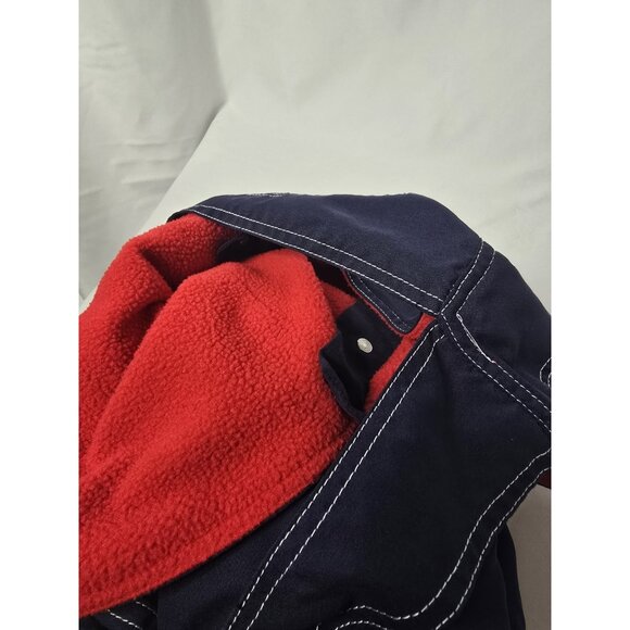 VTG Baby Toddler Sesame Street Elmo Fleece Lined Warm Overalls 18 Months Unisex - Picture 12 of 13